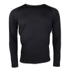 Helios Merino One, maillot thermique, hommes, noir