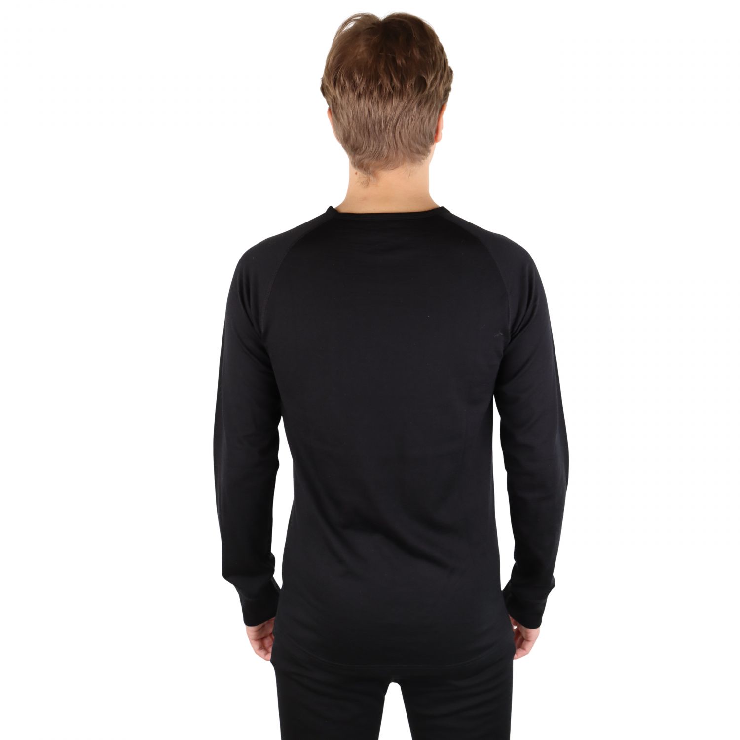 Helios Merino One, maillot thermique, hommes, noir