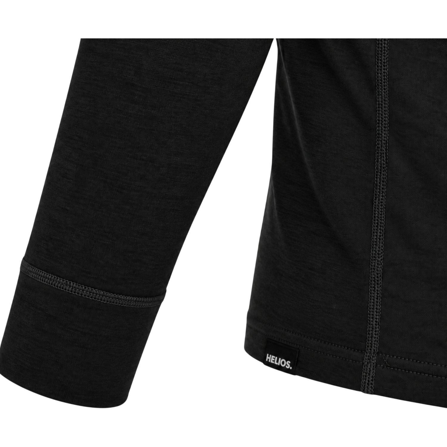 Helios Merino One, pánské lyžařské spodní tričko, černé