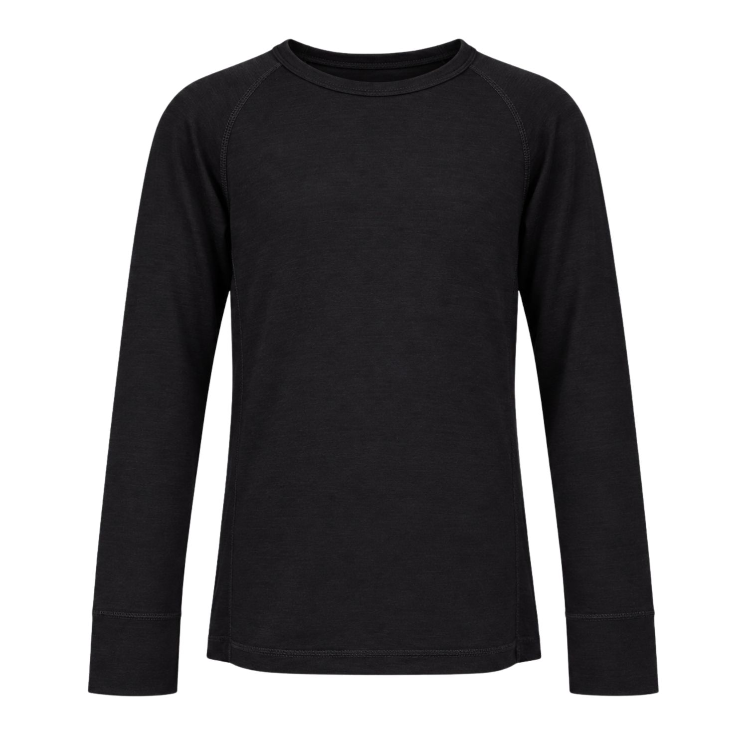 Helios Merino One, Skiunterhemd, Junior, schwarz