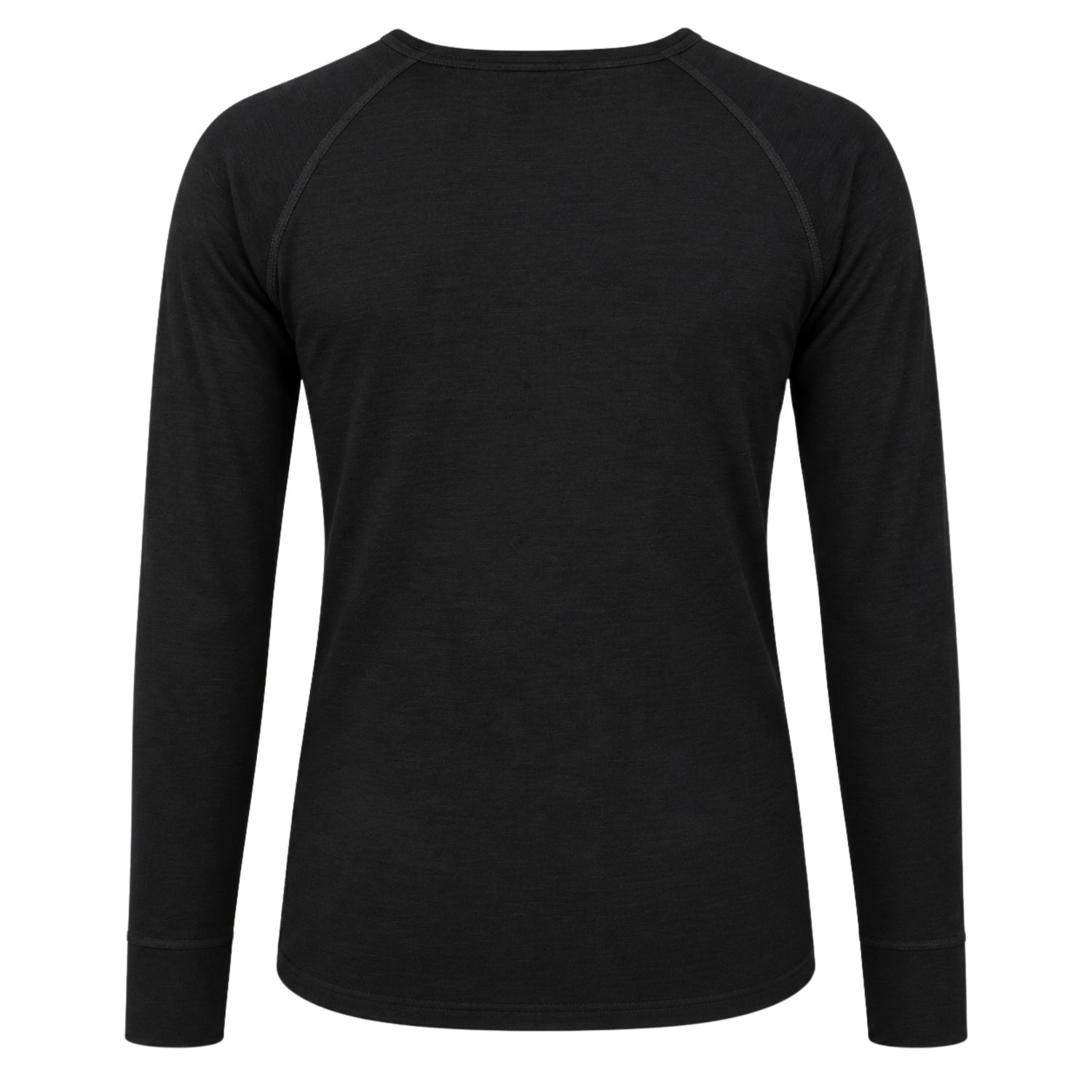 Helios Merino One, thermoshirt, dame, zwart