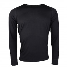 Helios Merino One, thermoshirt, meneer, zwart