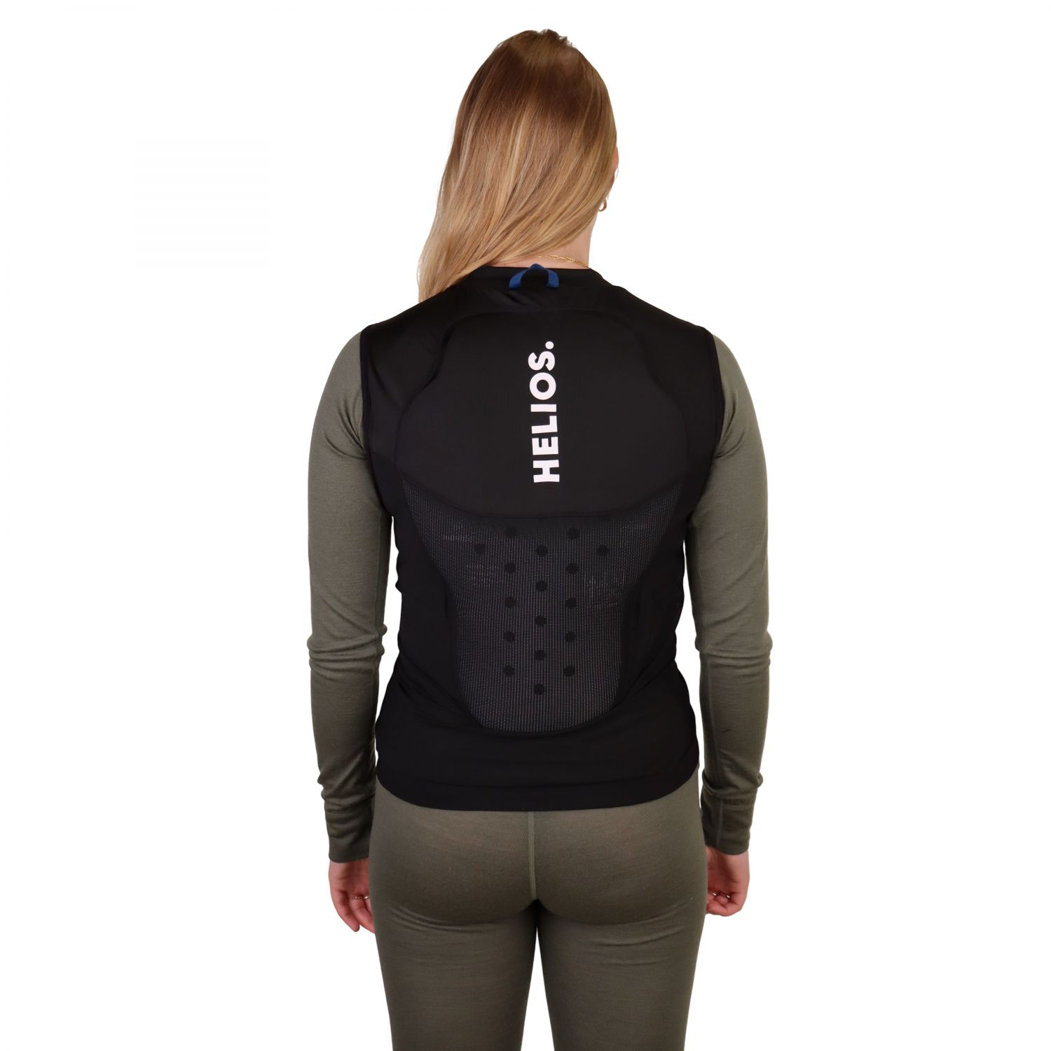 Helios Peak Shield Vest, ochraniacz pleców, czarny/?ó?ty