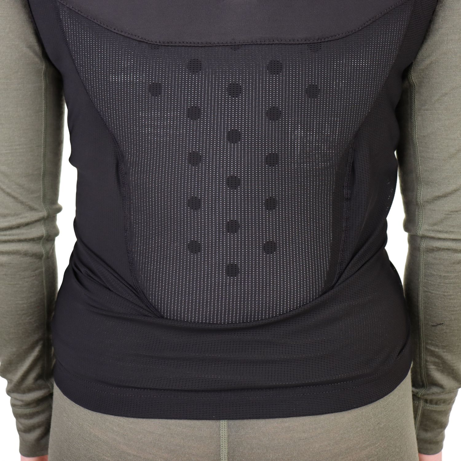 Helios Peak Shield Vest, zadný štít, čierna