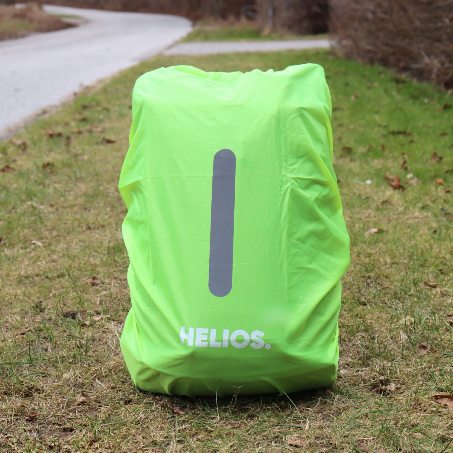 Helios regntrekk til ryggsekk, 35L, neon gul