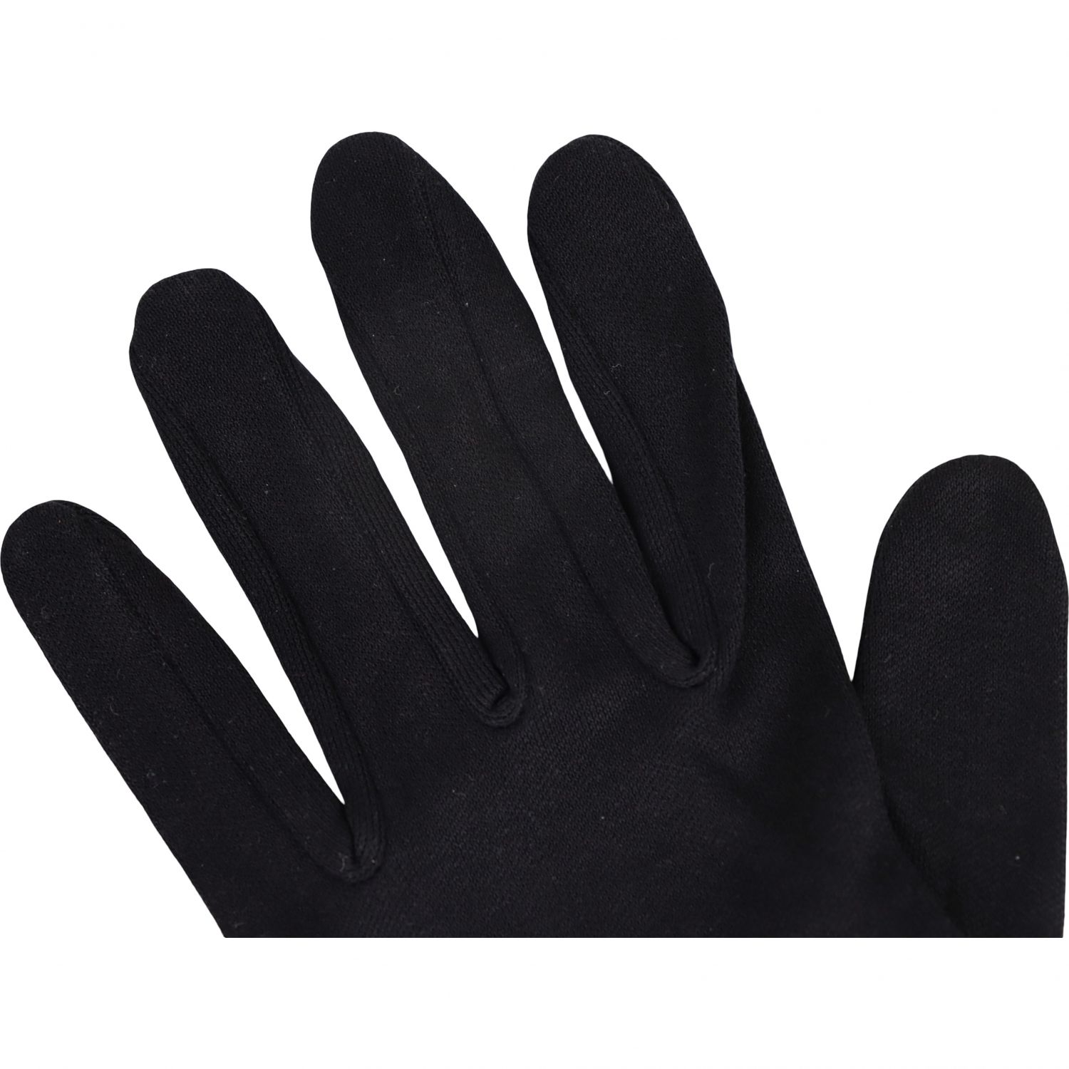 Helios Silk Glove, guantes interiores, negro