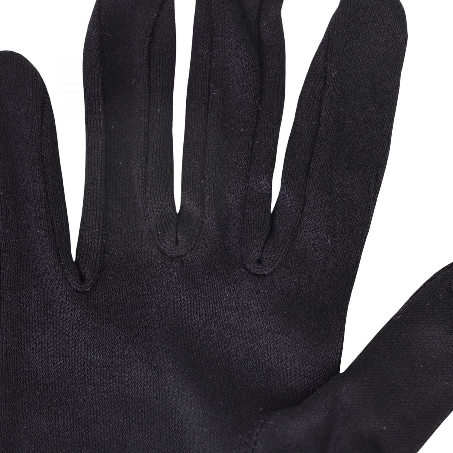 Helios Silk Glove, guantes interiores, negro