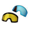 Helios Spark Kids Magnet, skibriller, junior, blå/hvid