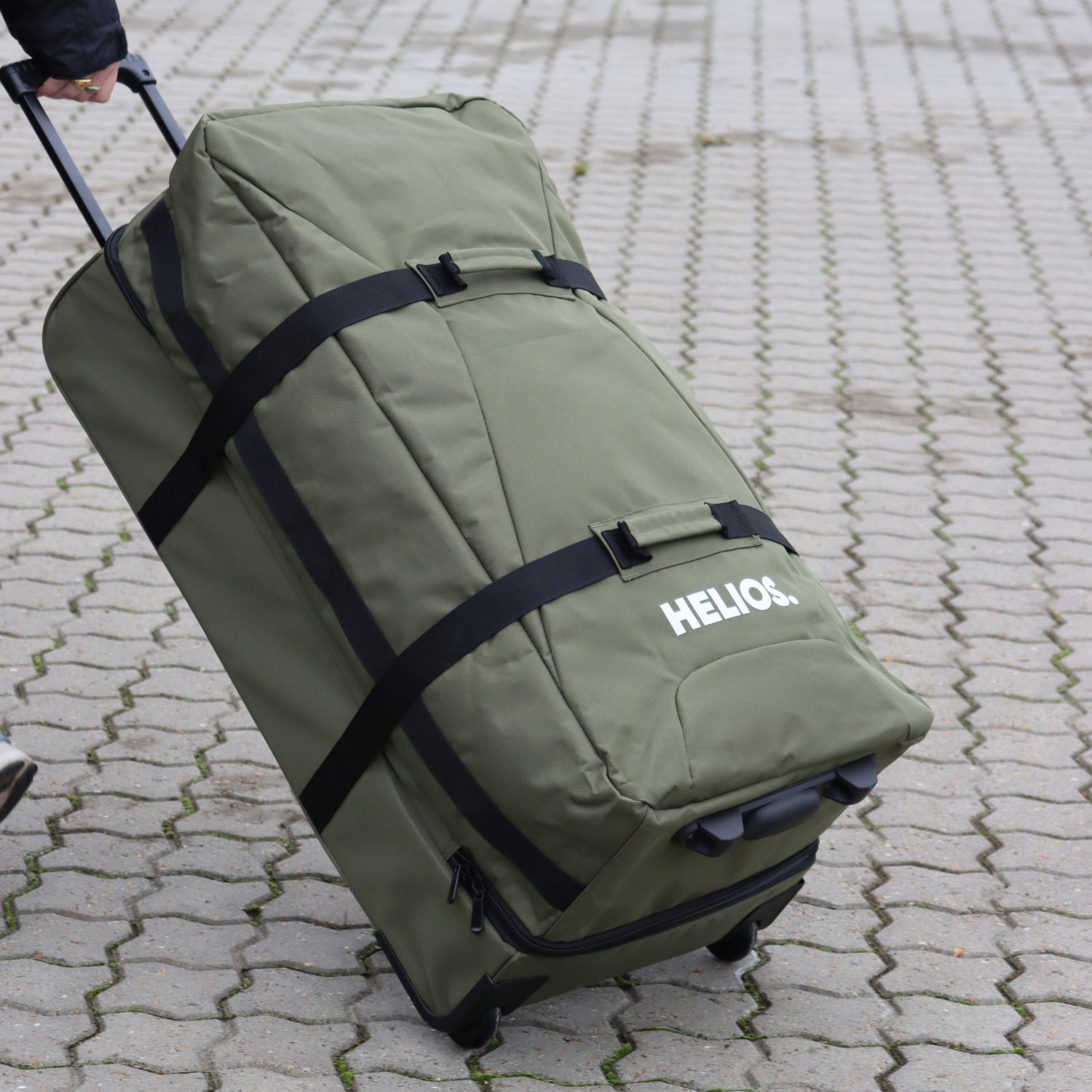 Helios The Grand Roller Bag, 85L, Green
