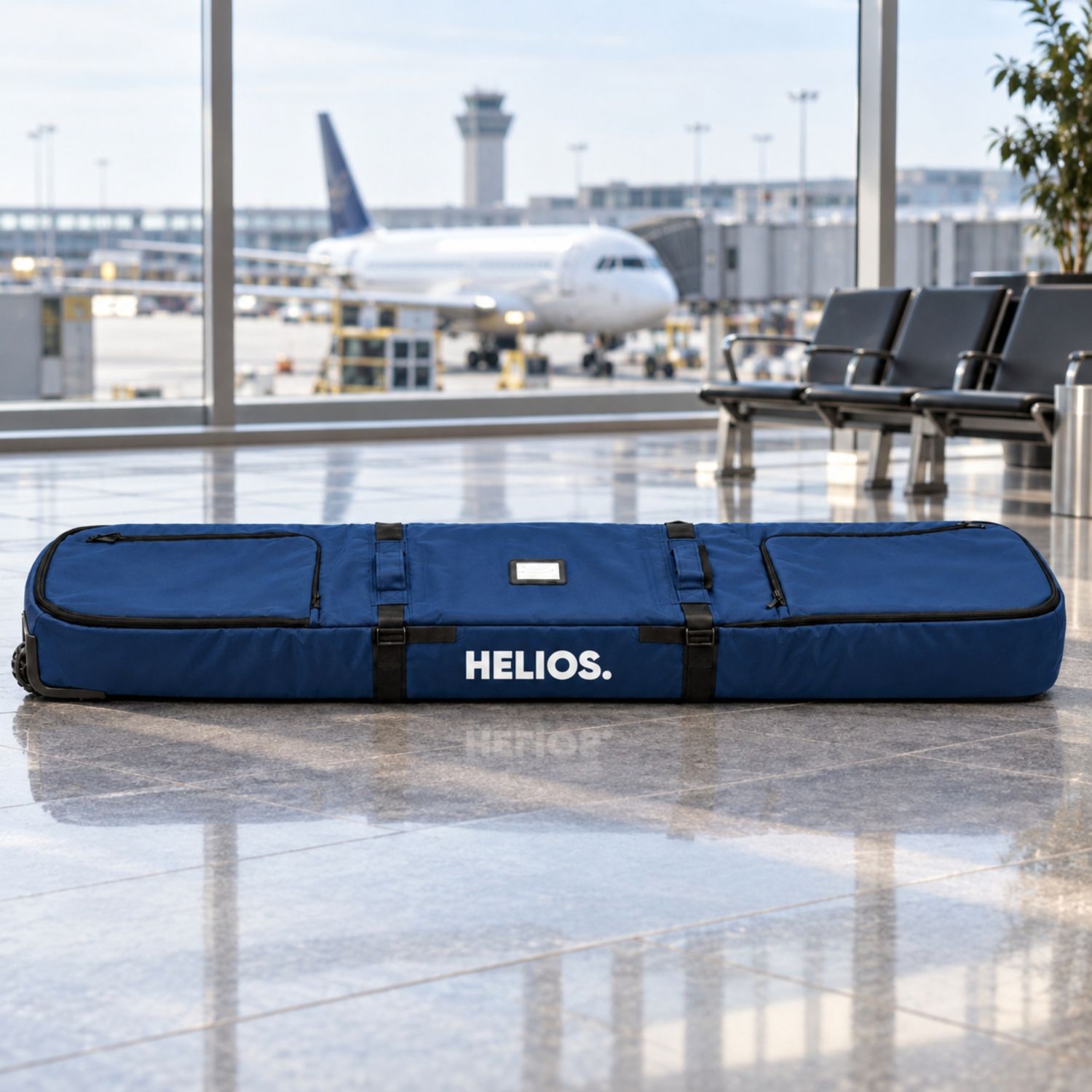 Helios The Grand Snow Roller Bag, Navy