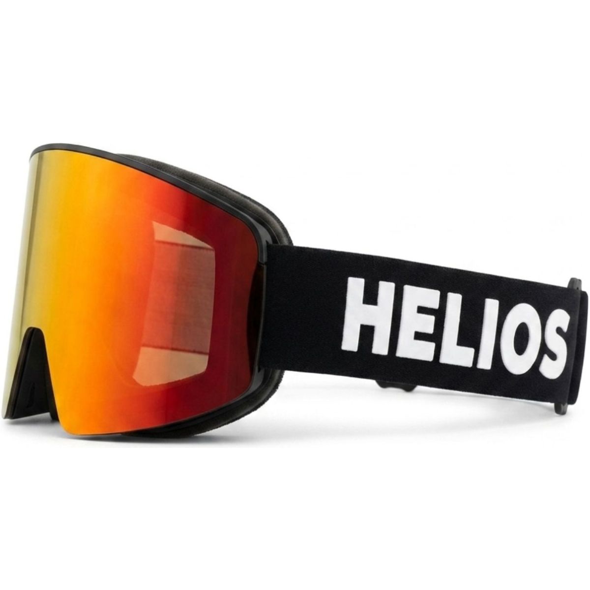 Helios View Magnet, gogle narciarskie, czarny/czerwony