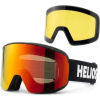 Helios View Magnet, hiihtolasit, musta/punainen
