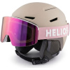 Helios View Magnet, lunettes de ski, Blanc/rose