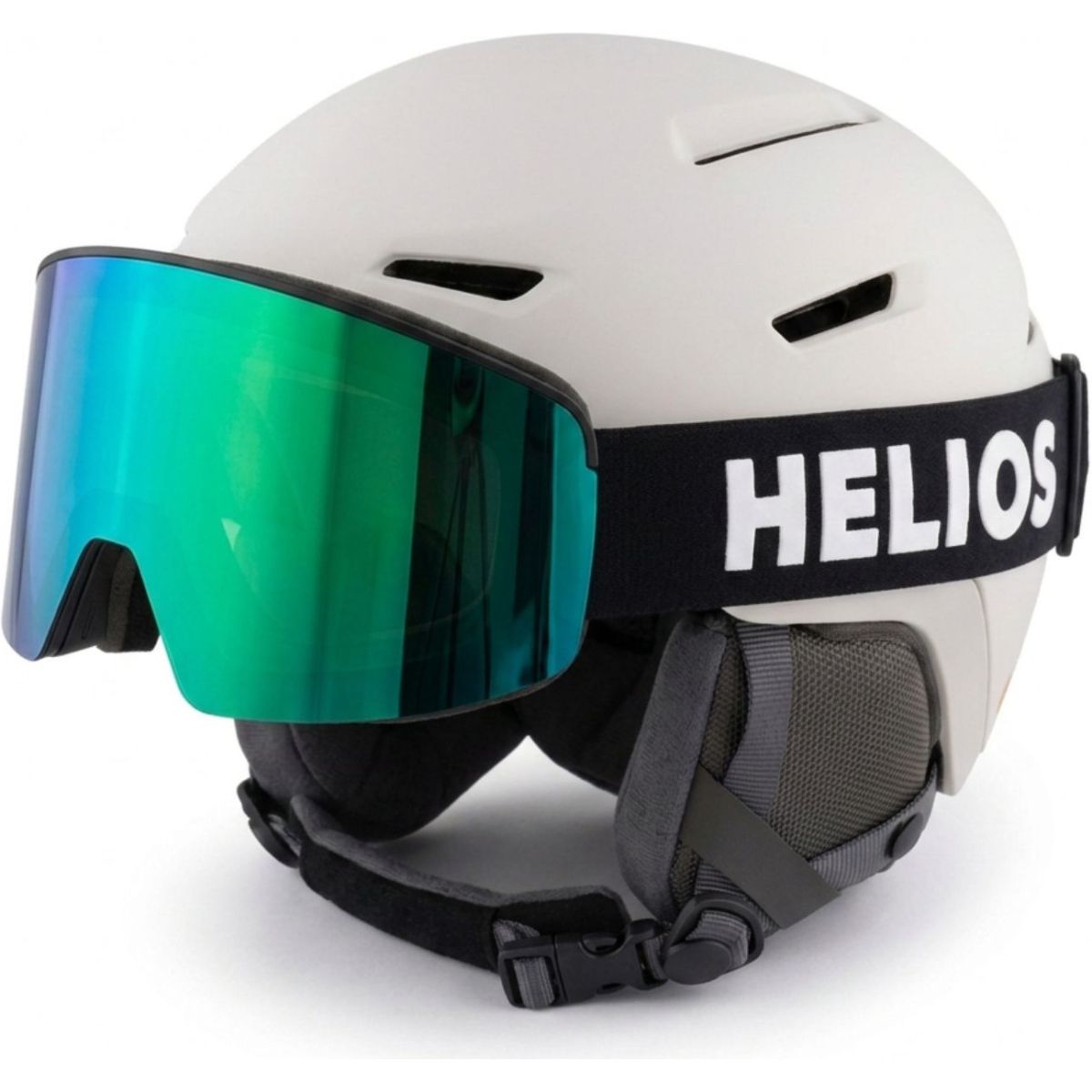 Helios View Magnet, Skibrillen, schwarz/grün