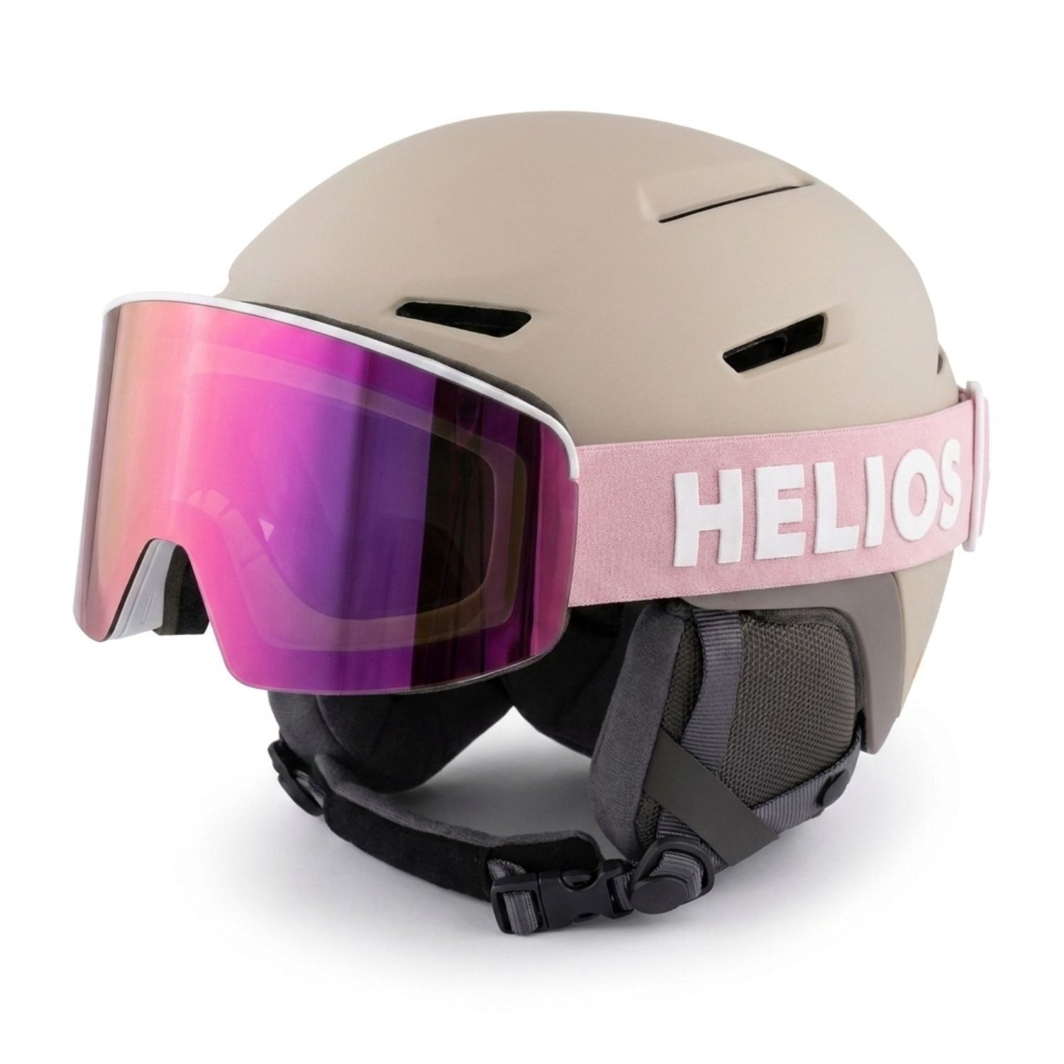 Helios View Magnet, skibriller, sort/pink