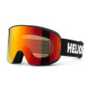 Helios View Magnet, skibriller, sort/rød