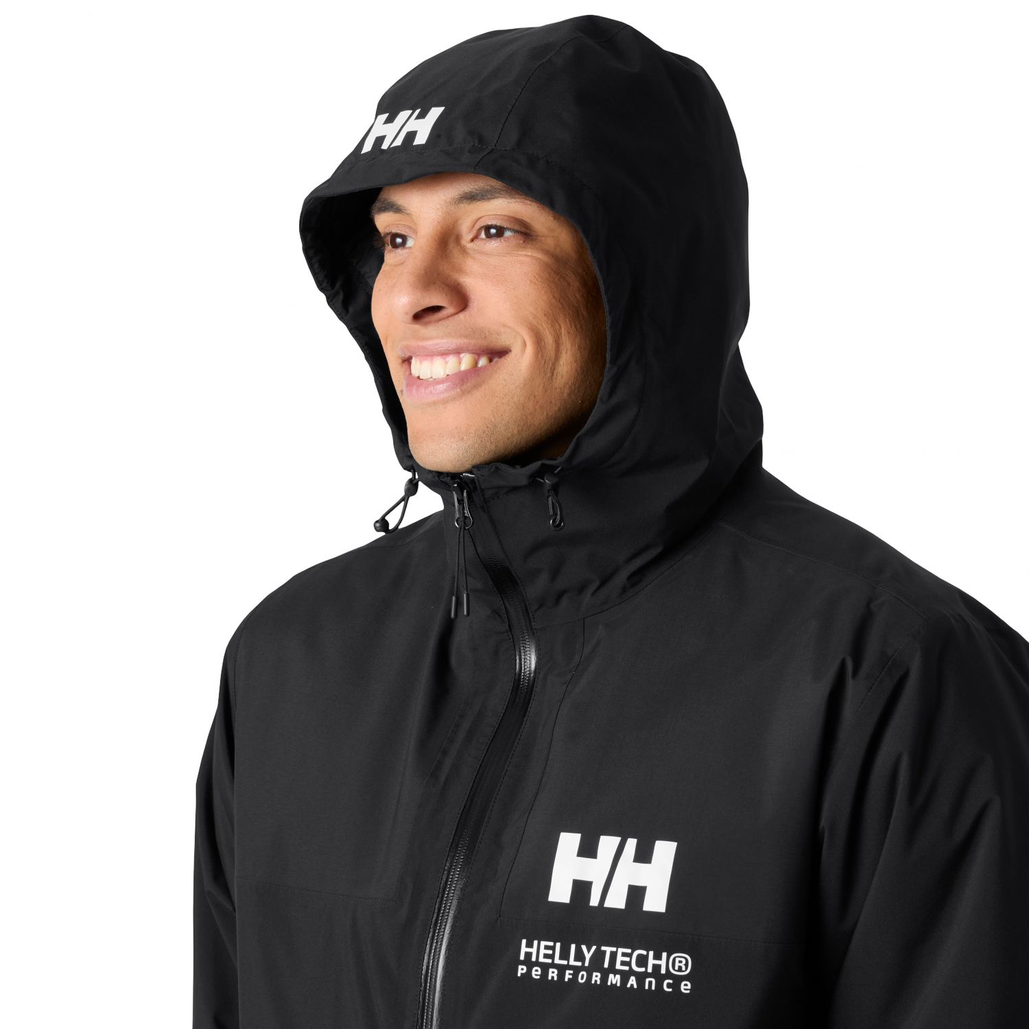 Helly Hansen Ace, jaqueta impermeável, masculino, preto
