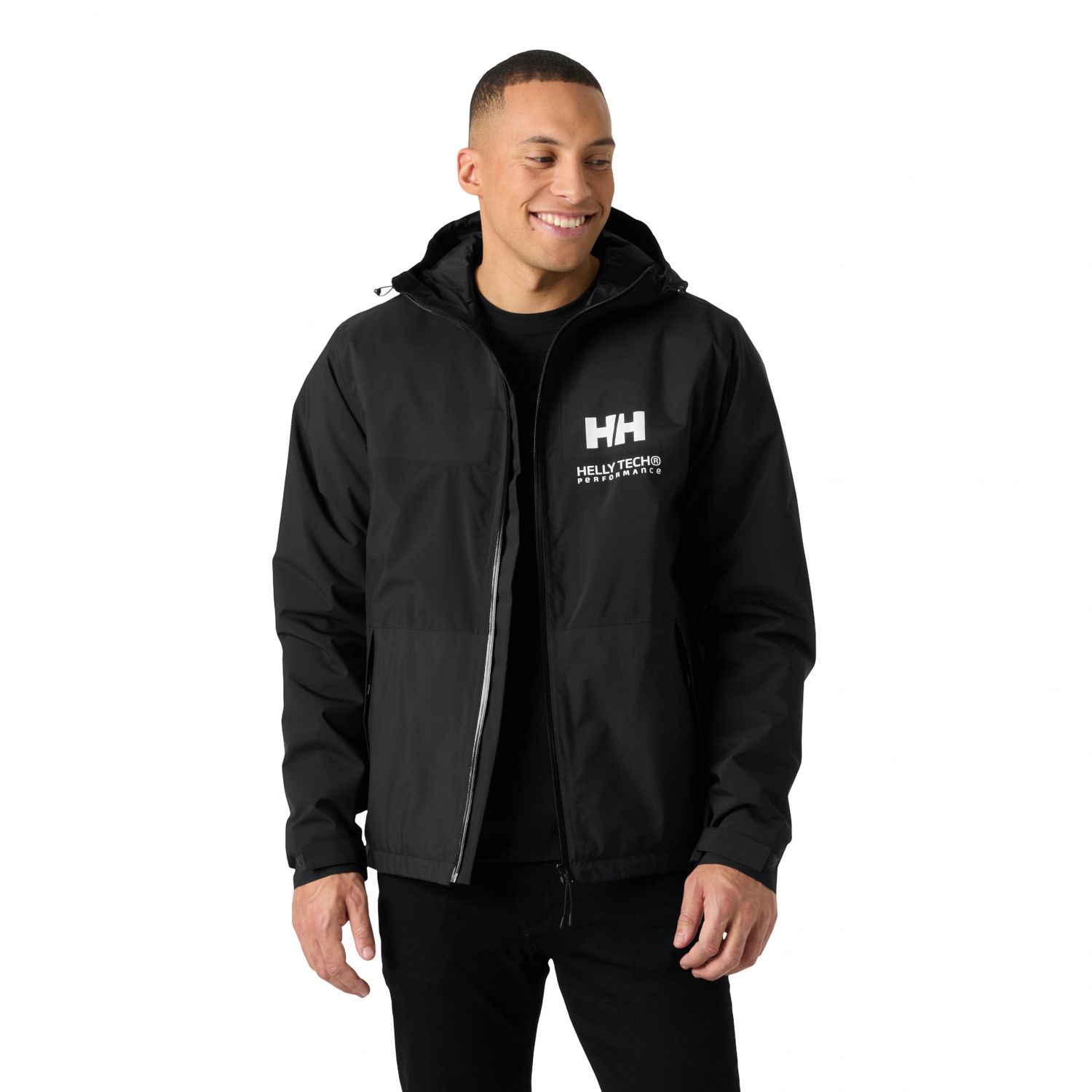 Helly Hansen Ace, Regenjacke, Herren, schwarz
