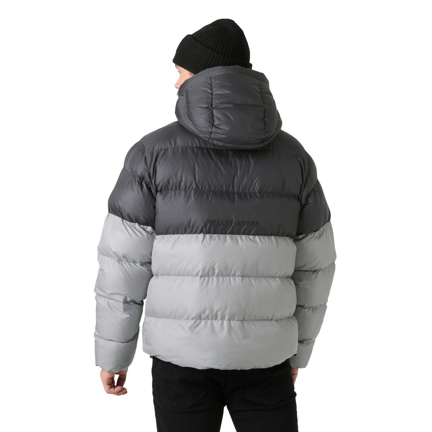 Helly Hansen Active Puffy, jaqueta de inverno, masculina, cinza