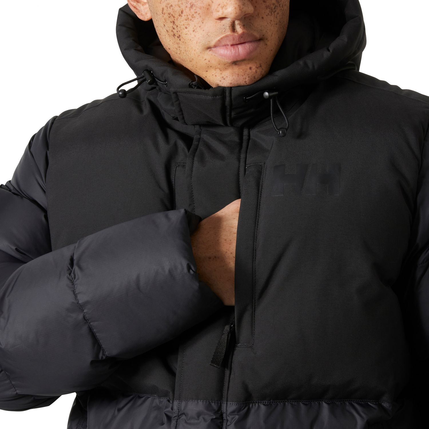 Helly Hansen Active Puffy Long, parka, masculino, preto