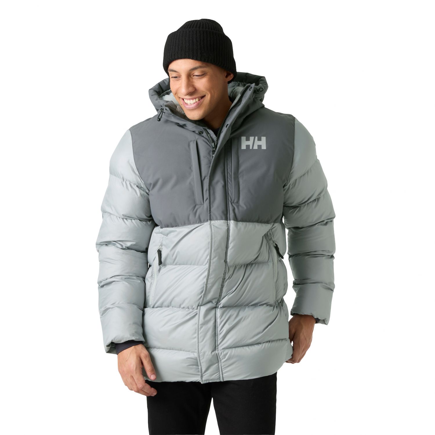 Helly Hansen Active Puffy Long, parka, pánske, šedá