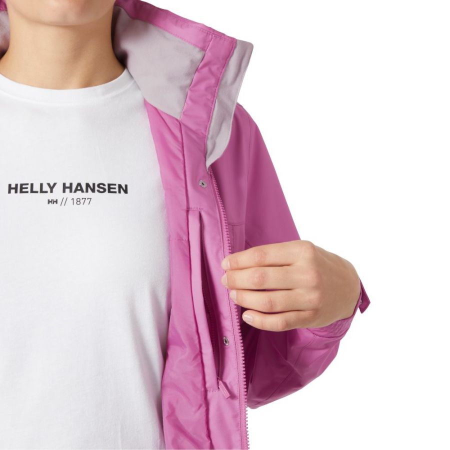 Helly Hansen Aden, bunda do dažďa, dámska, ružová