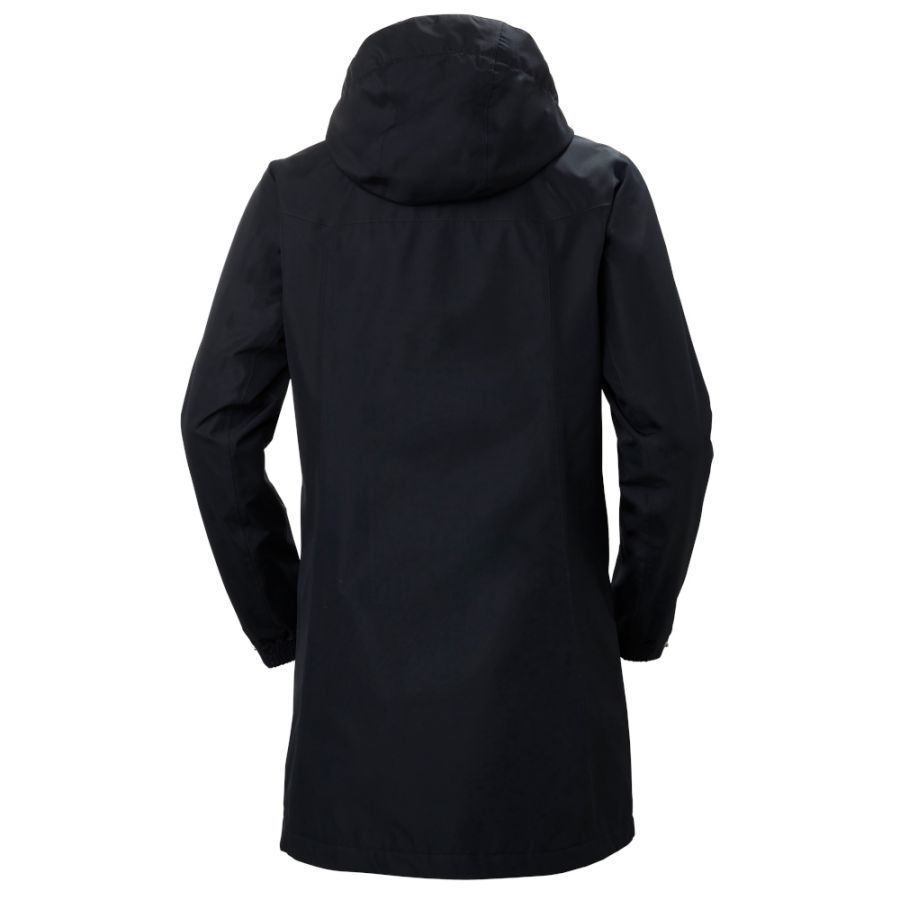 Helly Hansen Aden, impermeabile lungo isolato, blu scuro