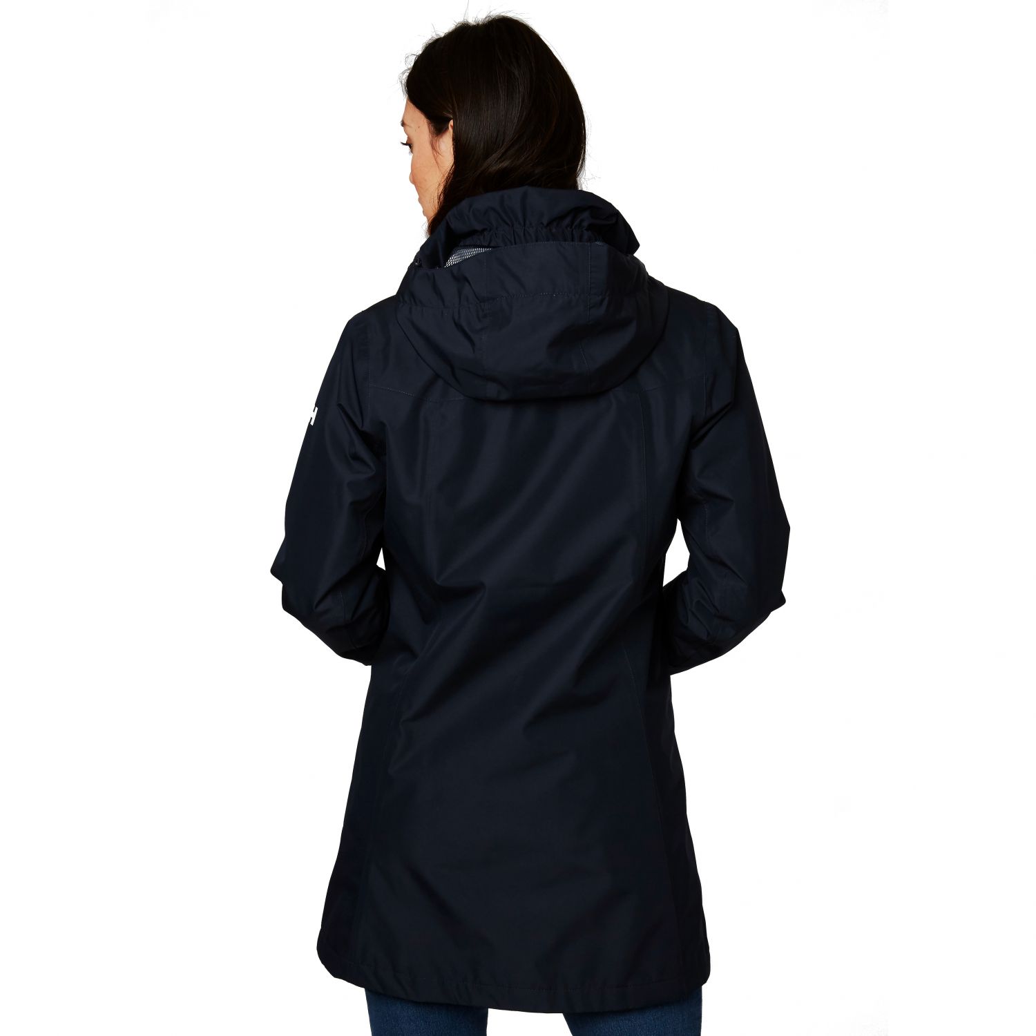 Helly Hansen Aden, impermeabile lungo isolato, blu scuro