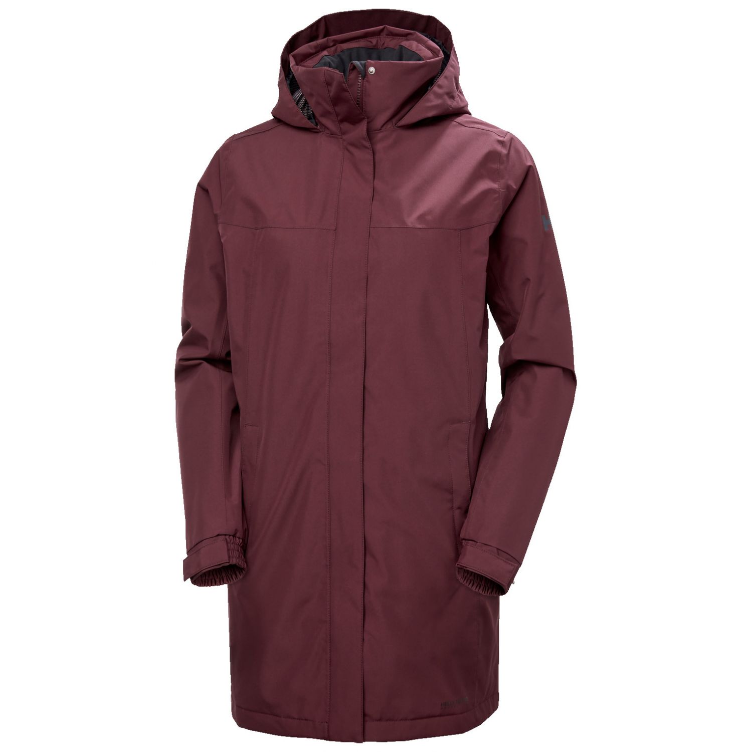 Helly Hansen Aden Insulated, impermeable, mujer, rojo oscuro