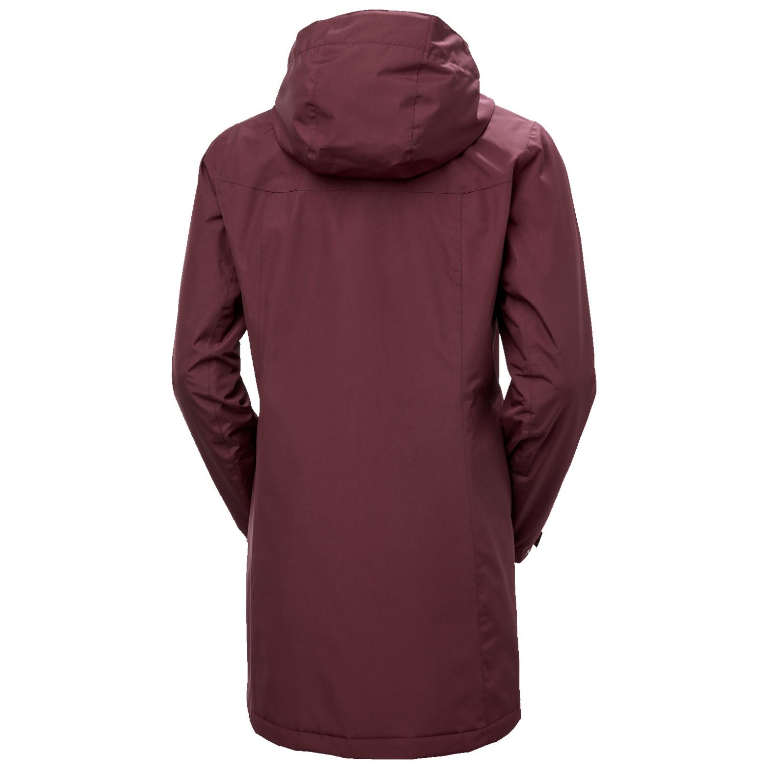 Helly Hansen Aden Insulated, impermeable, mujer, rojo oscuro