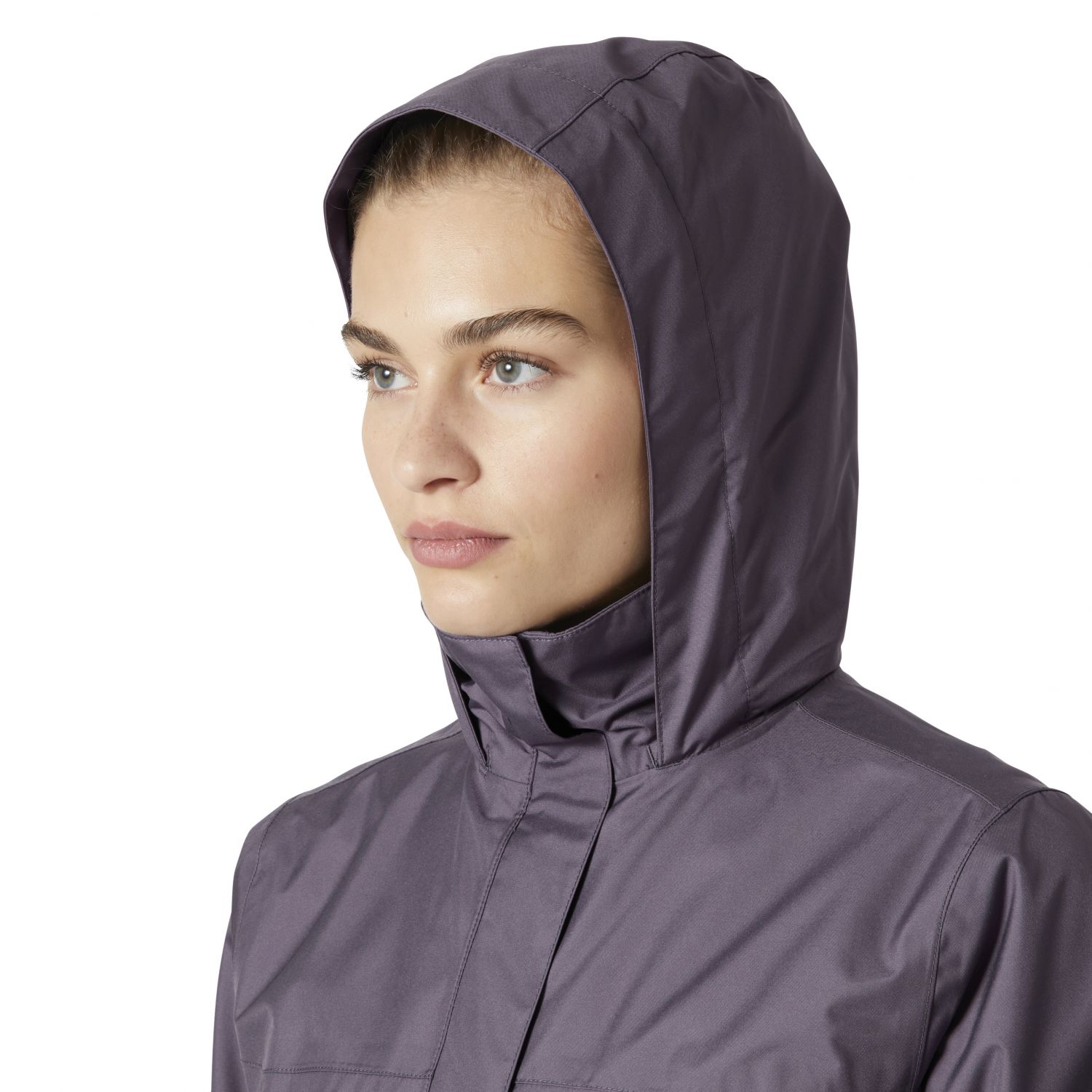 Helly Hansen Aden Long, Rain Jacket, women, smoked purple