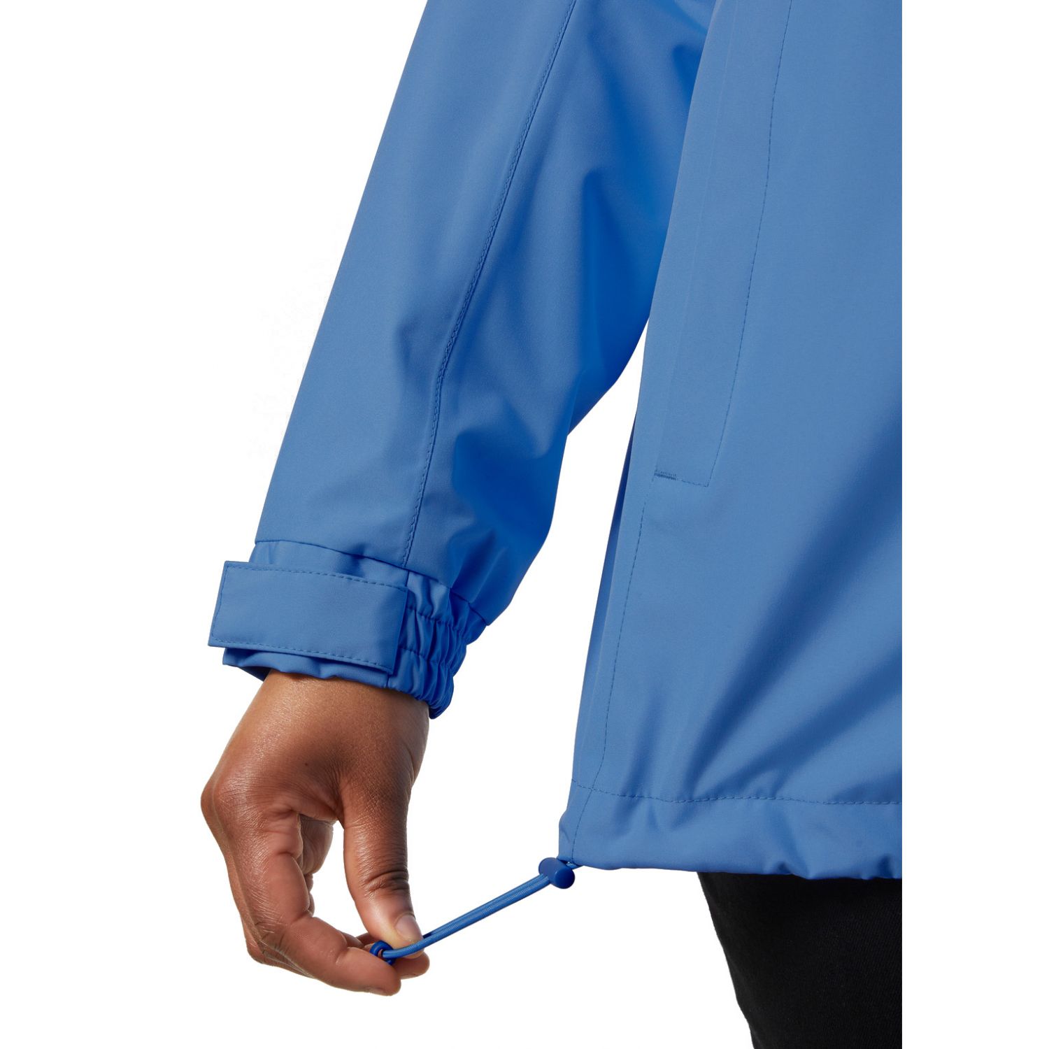 Helly Hansen Aden Plus, giacca da pioggia, donna, taglia forte, blu