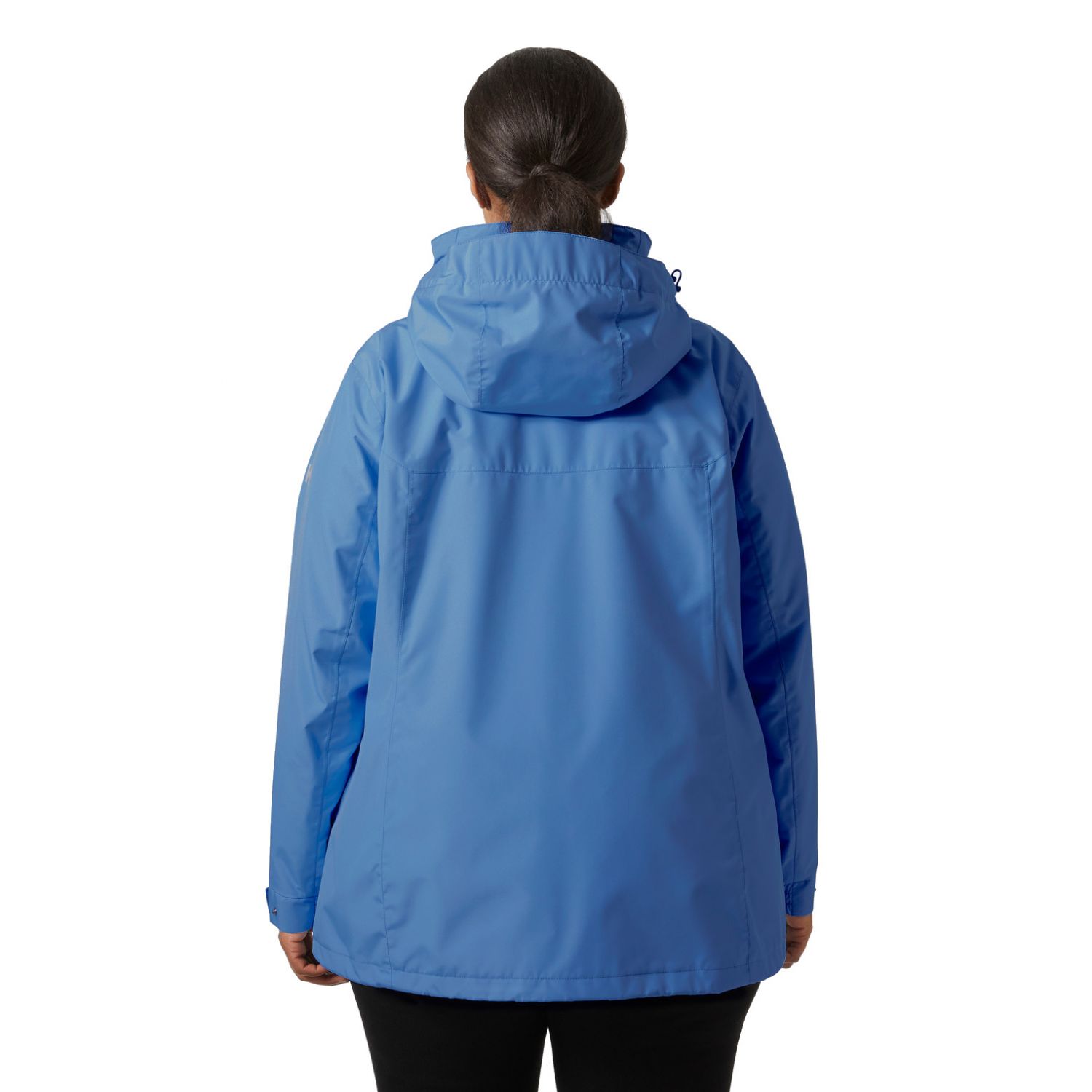 Helly Hansen Aden Plus, kurtka przeciwdeszczowa, damska, plus size, niebieska