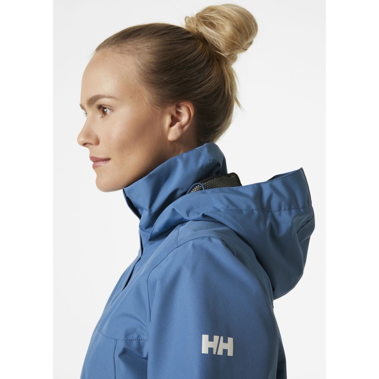 Helly Hansen Aden, rain jacket, women, azurite