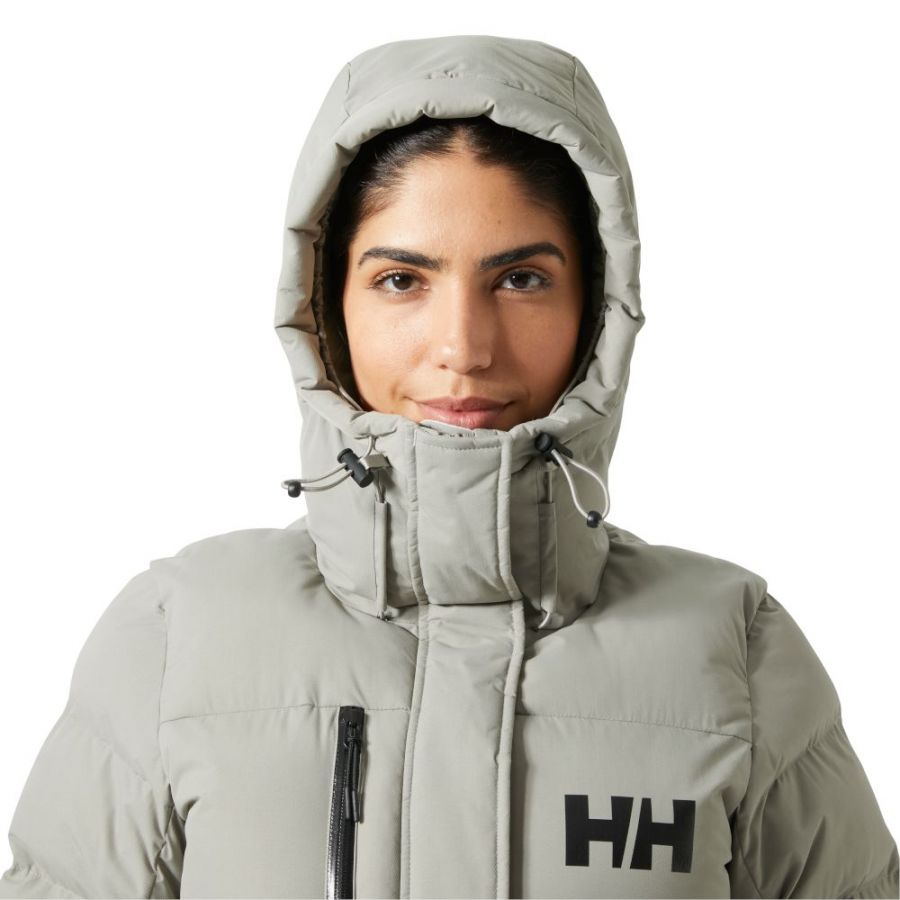 Helly Hansen Adore Puffy, dámska parka, svetlo šedá