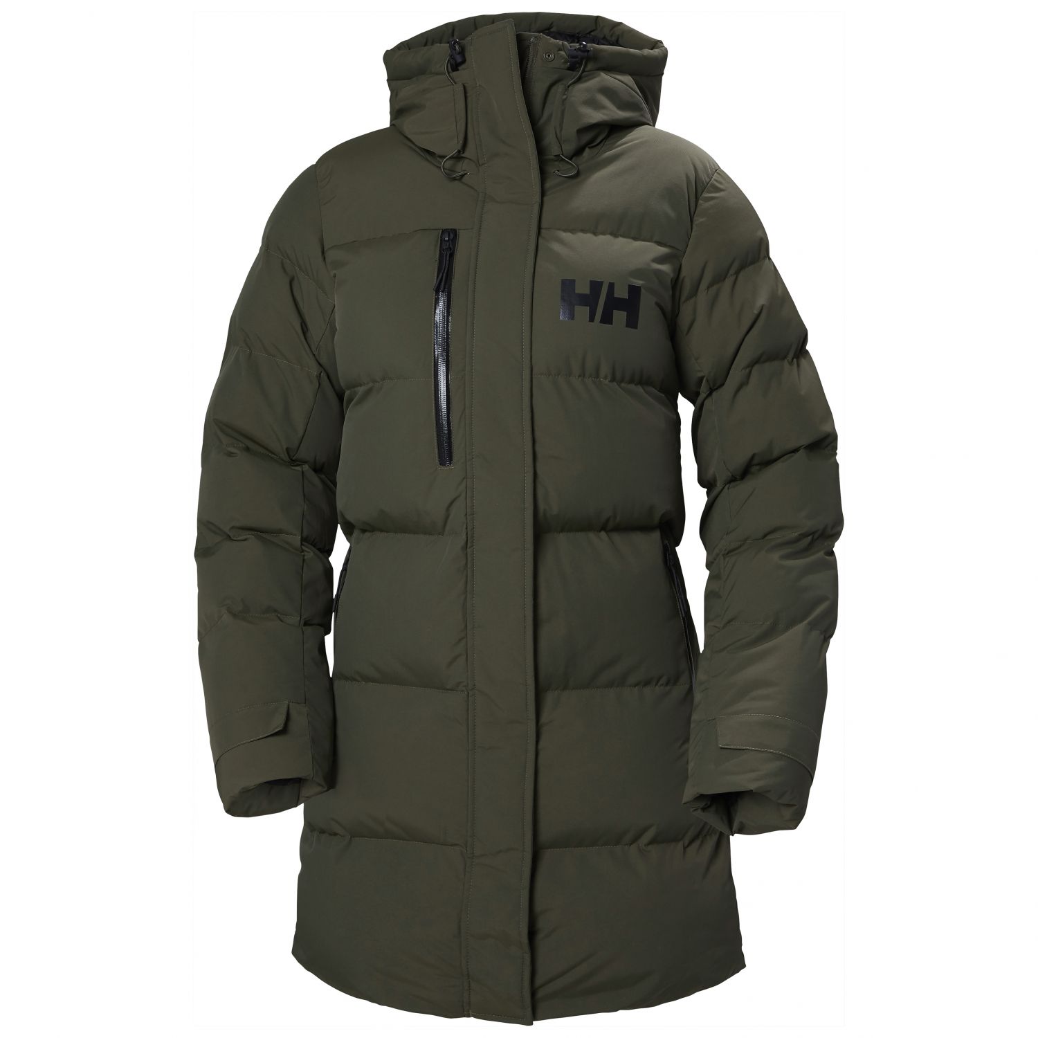 Helly Hansen Adore Puffy, Parka, Dam, Mörkgrön