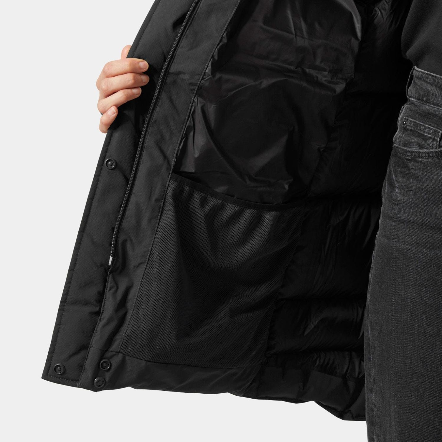 Helly Hansen Adore Puffy, parka, dámska, čierna