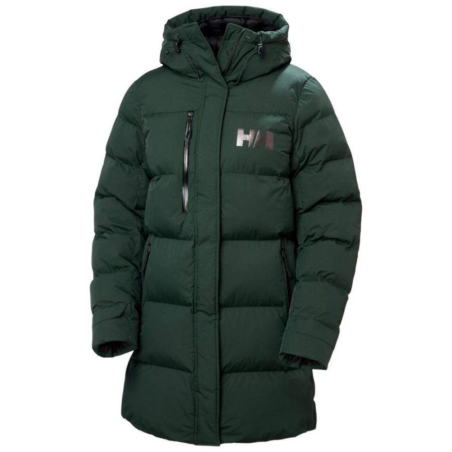 Helly Hansen Adore Puffy, parka, feminino, verde-escuro