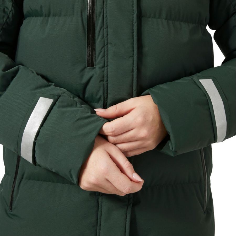 Helly Hansen Adore Puffy, parka, feminino, verde-escuro