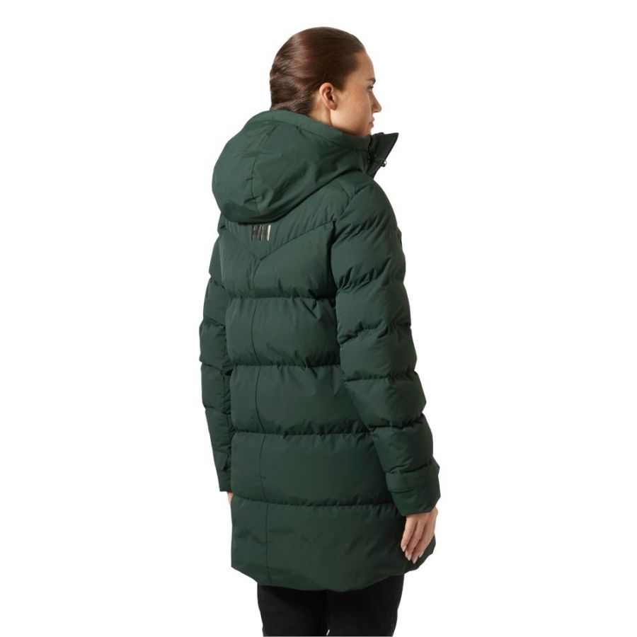 Helly Hansen Adore Puffy, parka, feminino, verde-escuro