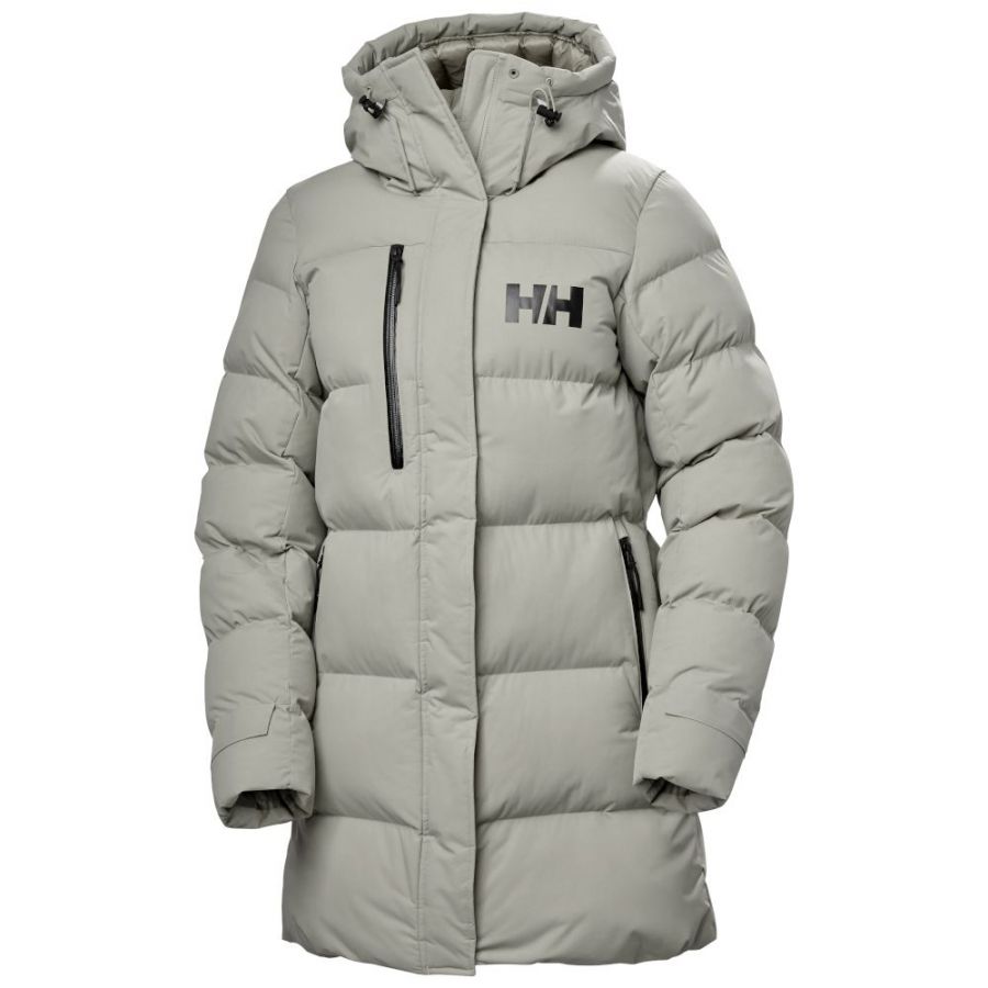 Helly Hansen Adore Puffy, parka para senhora, cinzento claro