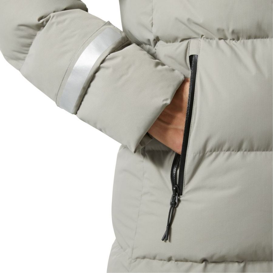 Helly Hansen Adore Puffy, parka para senhora, cinzento claro