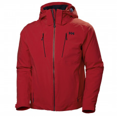 Helly Hansen Alpha 3.0 ski jacket, mens, red