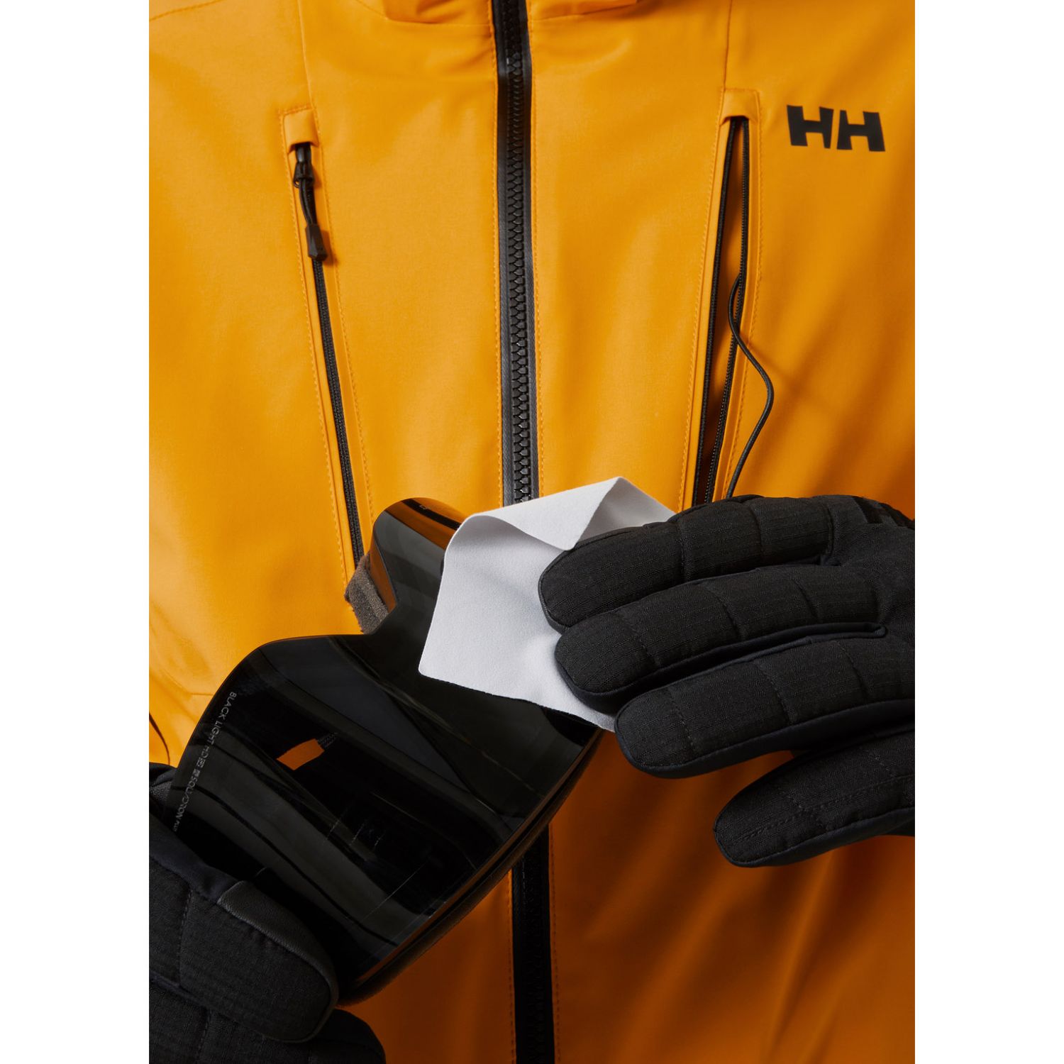 Helly Hansen Alpha 3.0, skijakke, herre, gul