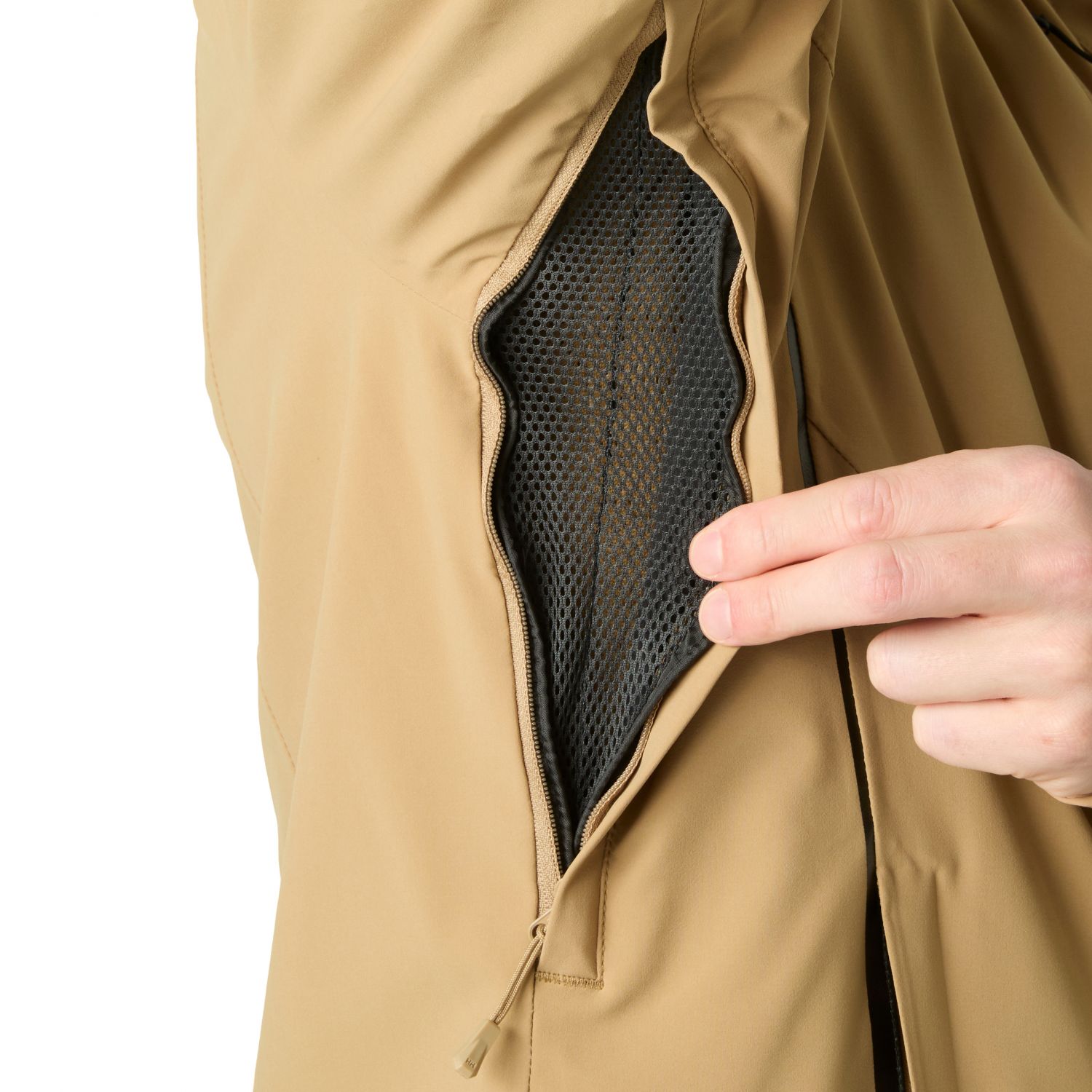Helly Hansen Alpha 4.0, jaqueta de esqui, masculino, bege