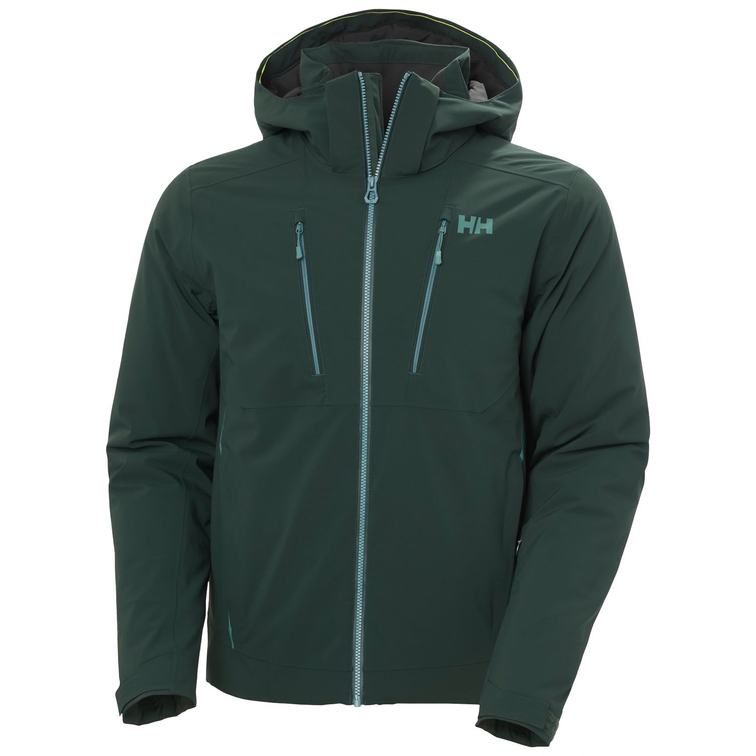 Helly Hansen Alpha 4.0, jaqueta de esqui, masculino, verde