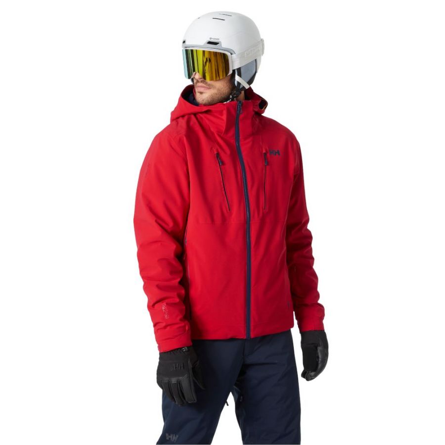 Helly Hansen Alpha 4.0 lyžiarska bunda, pánska, červená