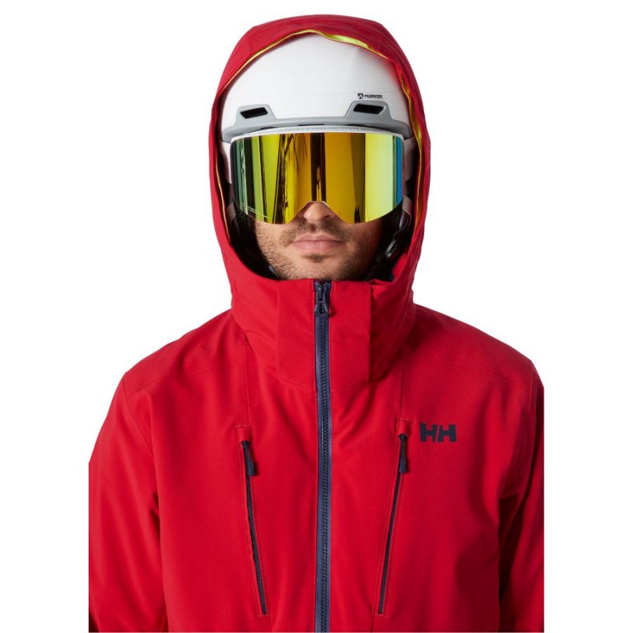 Helly Hansen Alpha 4.0 lyžiarska bunda, pánska, červená
