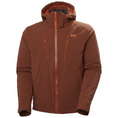 Helly Hansen Alpha 4.0, manteau de ski, hommes, marron