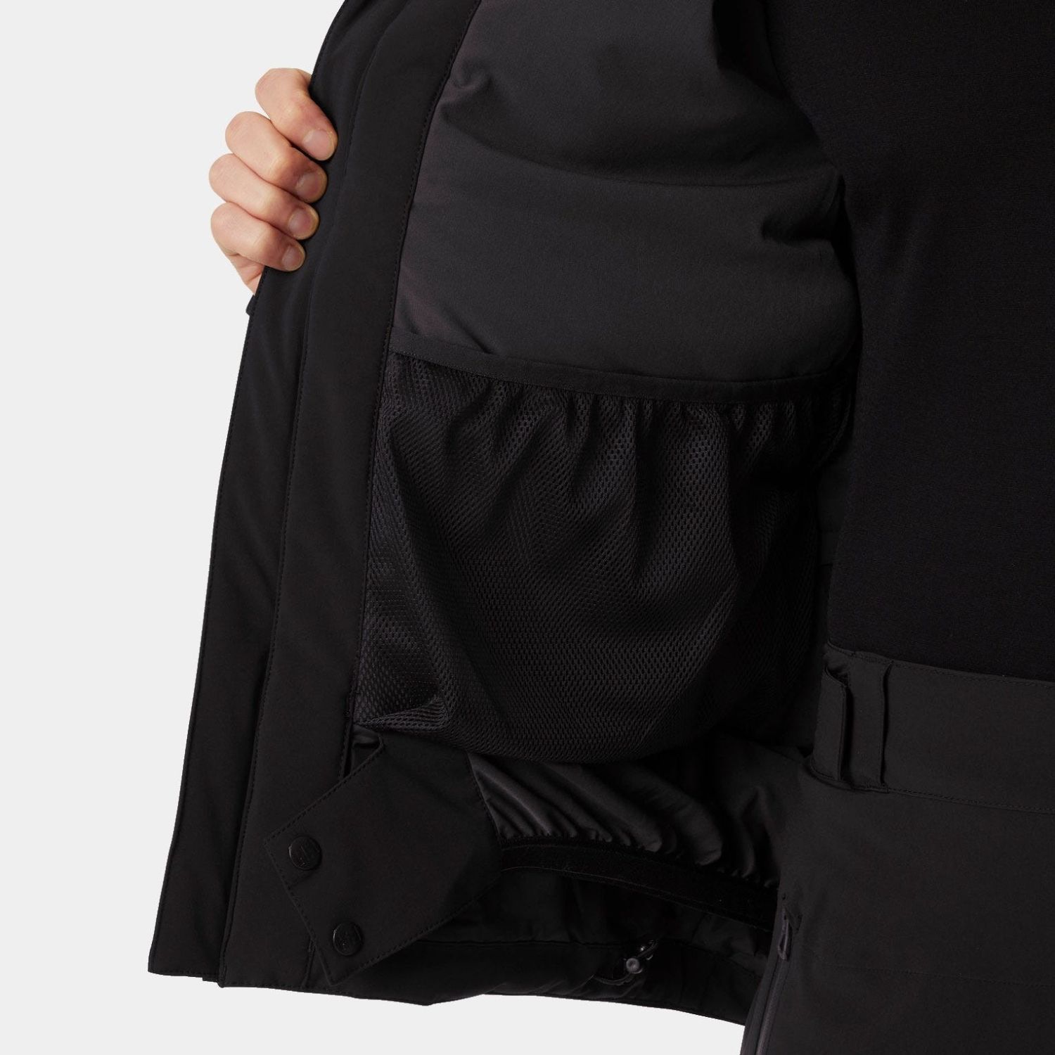 Helly Hansen Alpha 4.0, Skijakke, Herre, Black
